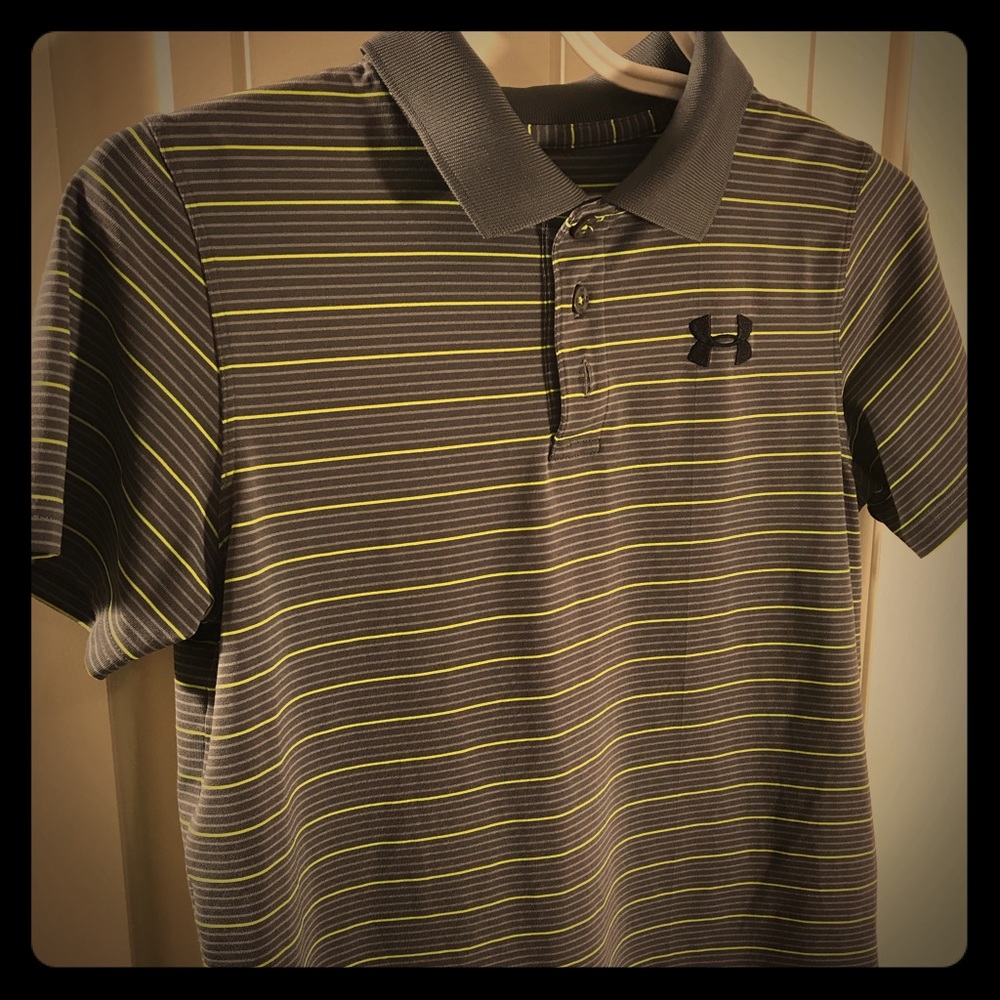 Youth Under Armour polo.